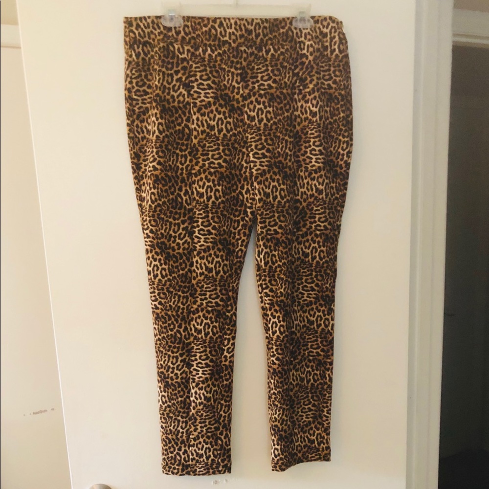 International Concepts side zip ankle length pant
